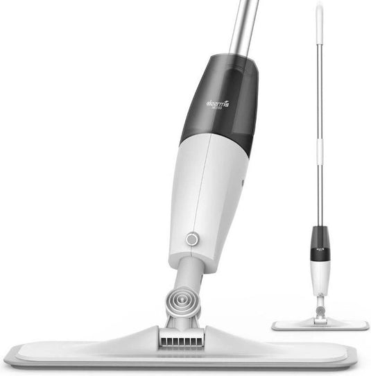Deerma dweil tb500 handvat waterspray - 350ml watertank - vloerreiniger - vloerdweil - microfiber doek - lichtgewicht - 360 º roteerbaar