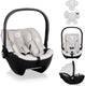Lionelo moxie i-size baby autostoeltje draagstoel 40-87 cm – vanaf geboorte – achterwaarts (rwf) – isofix compatibel – memory foam – bamboe stof – dri-seat – magnetische gordels – verstelbare hoofdsteun