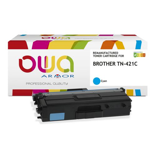 Tonercartridge owa tn-421c blauw 1800p