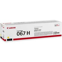 Tonercartridge canon 067 h y origineel geel