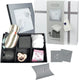 Dooky 3d baby hand- en voetafdruk lijst met memory box – foto en gips afdrukken – huidvriendelijk eenvoudig te maken – kraam- of cadeau geschenk