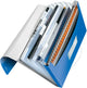 Leitz wow projectmap pp - met 6 vakken - blauw