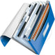 Leitz wow projectmap pp - met 6 vakken - blauw