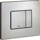 Grohe skate cosmopolitan bedieningspaneel toilet - horizontaal - dual flush - rvs