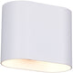 Trio alani - wandlamp - wit mat - excl. 1x g9 3 w - verlichting omhoog en omlaag - wandmontage