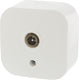 Legrand forix opbouw tv stopcontact - rj11 - wit