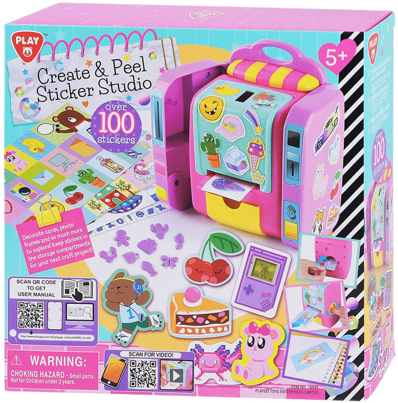 Chargez l'image dans la visionneuse de la galerie, Playgo stickerstudio maak je eigen stickers - 100 stickers
