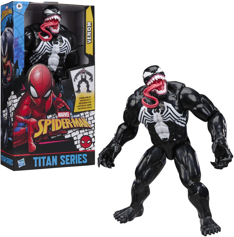 ギャラリービューアに画像をロードする, Hasbro marvel spider-man titan series venom speelfiguur
