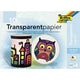 Knutselpapier folia 888 transparant papier kleurenassortiment