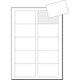 Visitekaartjes sigel 3c 85x55mm helder wit
