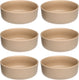 Leonardo roma schaal 16cm abrikoos - set 6