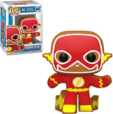 Dc comics funko the flash - holiday 2022 pop! heroes the flash 9 cm verzamelfiguur - multicolours
