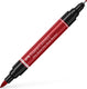 Faber-castell tekenstift - pitt artist pen - duo marker - 219 diep scharlaken rood - fc-162119