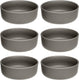 Leonardo roma schaal 16cm taupe - set 6