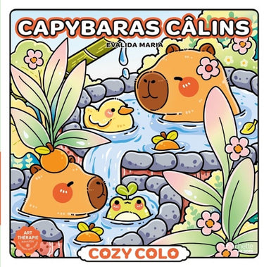 Hachette heroes – cozy colo – kleurboek – capybara’s – 170 g papier