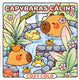 Hachette heroes – cozy colo – kleurboek – capybara’s – 170 g papier