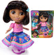 Dora de explorer dora - dansen met dora, interactieve dansende pop met 2 rokken, tweetalige zinnen en muziek