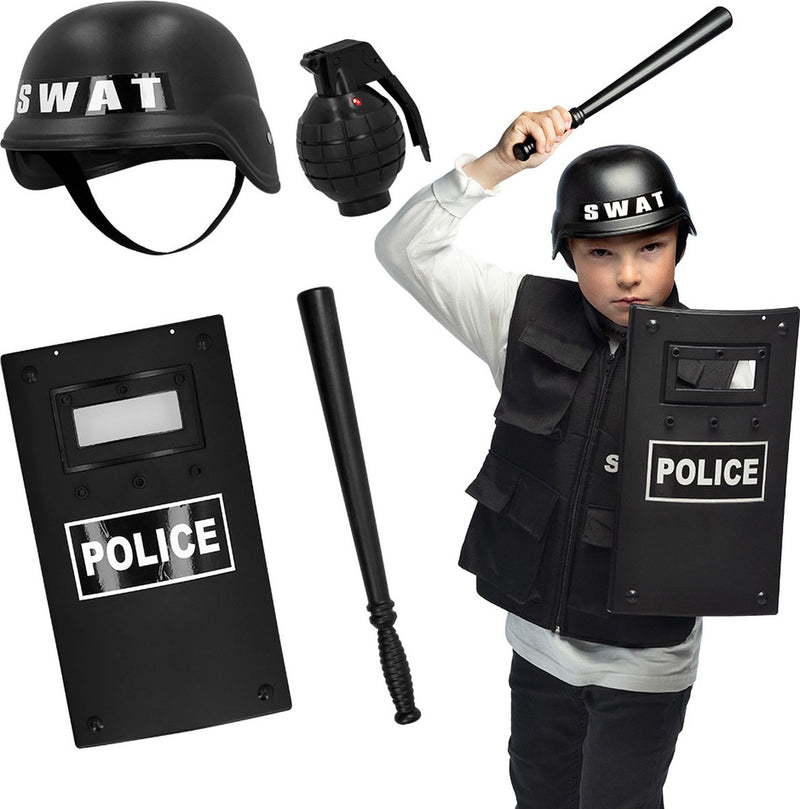 Afbeelding laden in galerijviewer, Boland kinderset swat politie
