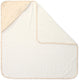 Little dutch badcape - wit - 75 x 75 - newborn naturals - little goose