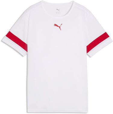 Puma individualrise jersey jr jongens sportshirt - white- red