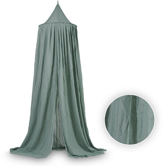 Jollein klamboe vintage - ash green - klamboe baby, hemeltje - 245cm