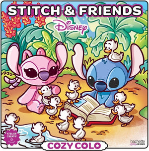 Hachette heroes cozy colo - stitch friends - hachette - kleurboek voor volwassenen