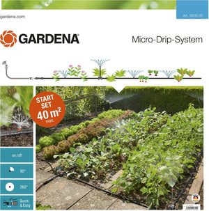 Gardena micro drip system bloembed en moestuin startset druppelsysteem - 25 meter