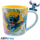 Lilo stitch hawaiian stitch 3d mok unisex kop - meerkleurig - standard