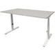 Bureau schaffenburg lin-pl148-lrw-m25 spaanplaat, metaal multikleur