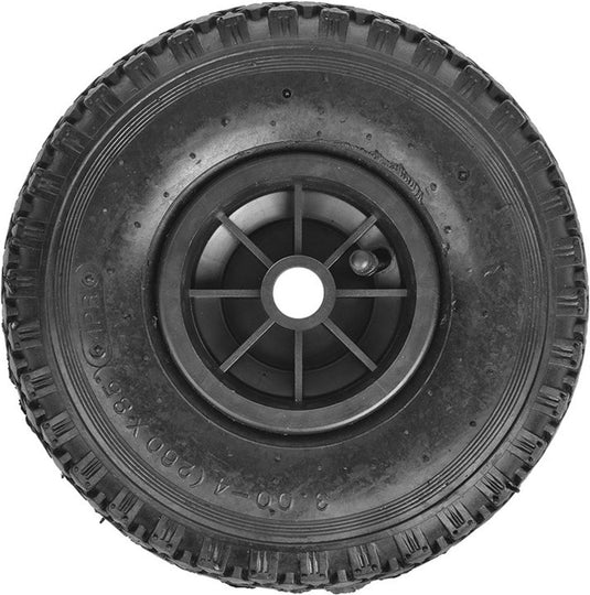 Proplus neuswielband - kunststof velg - luchtband - ø 260 mm - 150 kg laadvermogen - zwart