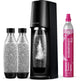 Sodastream bruiswatermachine terra megapack zwart