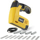 Powerplus powx13680 elektrische tacker - schietfrequentie: 40 min - incl. batterij 4v 2.0ah en laadkabel - 1000 acc.