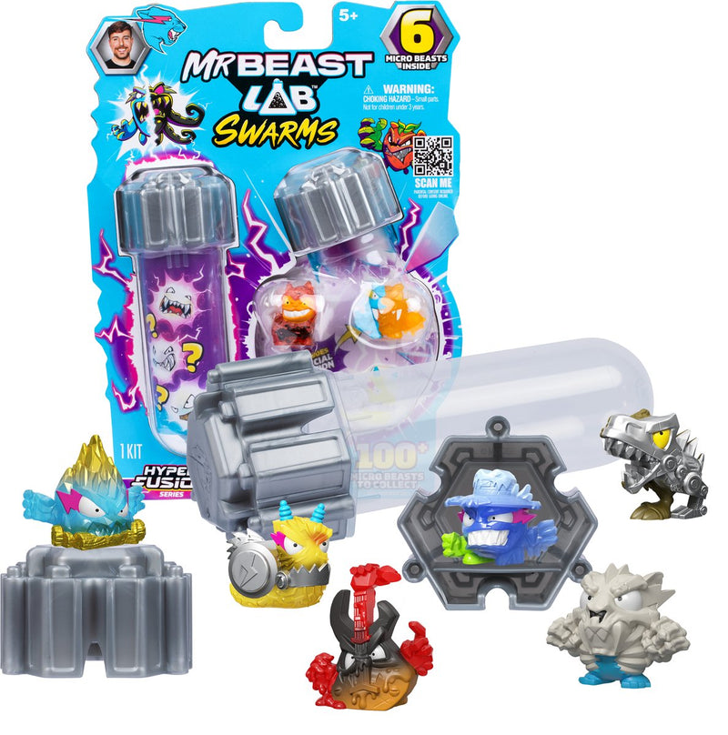 Afbeelding laden in galerijviewer, Moose toys mrbeast swarms fusion pod series 3 - 6dlg.

