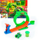 Ottosimon hot wheels monstertrucks gemuteerde chaos loopinguitdaging - speelset met wreckin' wolf speelgoedtruck en slime
