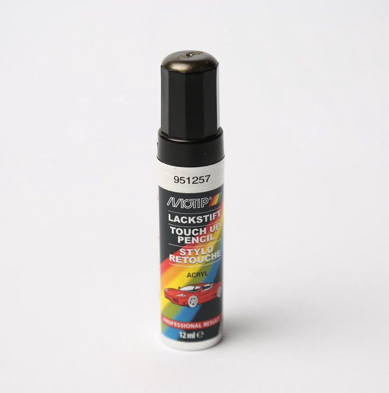 ギャラリービューアに画像をロードする, Motip 951257 - auto lakstift - bruin metallic - 12 ml
