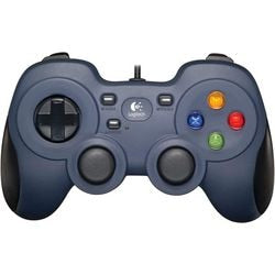 Gamepad logitech f310 blauw, zwart usb