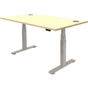 Zit-sta-bureau fellowes 9787701 staal, mfc zilver