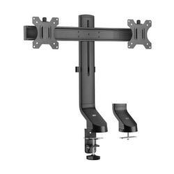 Dubbele monitorarm act ac8322 zwart