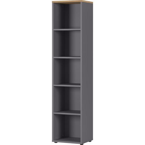 Boekenkast germania 4234-564 grijs 1970 mm (h)