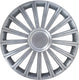 Carpoint wieldoppen radical pro 16 inch abs zilver set van 4