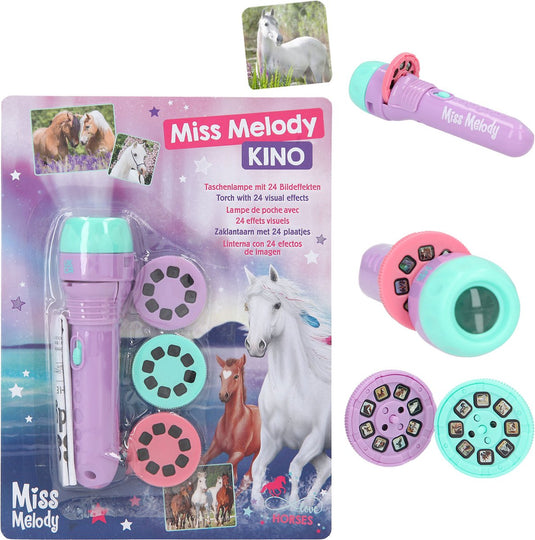 Depesche - miss melody zaklantaarn met plaatjes