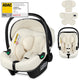 Lionelo astrid i-size autostoel – adac 5-sterren – 40-87 cm – rwf – memory foam – verstelbare hoofdsteun (7 cm) – holmbergs gordels – compatibel met isofix-base kinderwagen – i-size norm – licht veilig