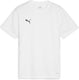Puma teamgoal jersey jr jongens sportshirt - white- black-feather gray
