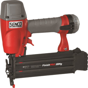 Senco finishpro 18mg pneumatische brad tacker in koffer - 16-50mm - 4,8-8,3 bar
