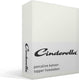 Cinderella weekend - topper hoeslaken (tot 15 cm) - katoen - 200x210 cm - ivoor