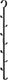 Yamazaki accessoire hanger - smart - zwart