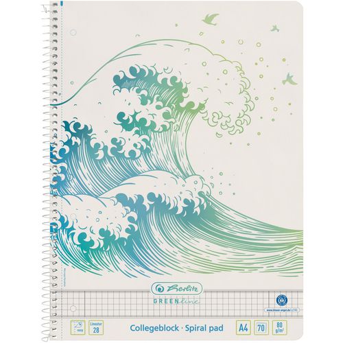 Herlitz schrijfblok 50033478 groen