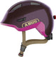 Abus fietshelm smiley 3.0 ace led royal purple s - 45-50 cm - paars - geschikt voor gebruik op kinderfietsen - 230 g
