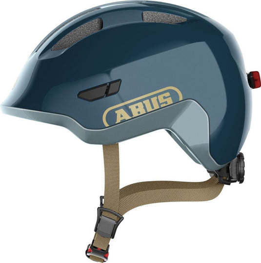 Abus fietshelm smiley 3.0 ace led royal blue s - 45-50 cm - blauw - geschikt voor gebruik op kinderfietsen - 230 g