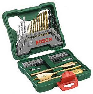 Bosch x-line borenset - 40-delig - hout, metaal en steen